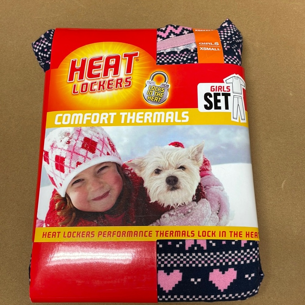 Heat lockers comfort thermals for girls